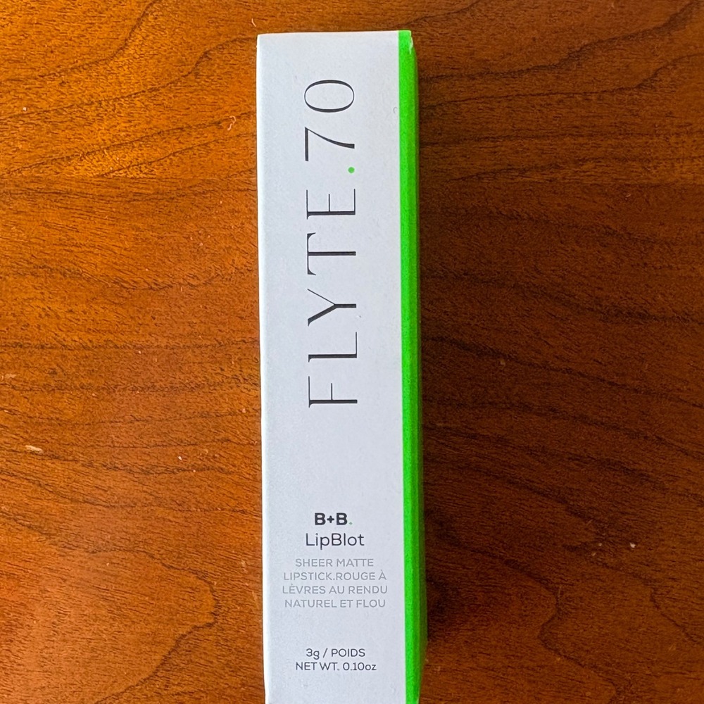 New FLYTE 70 B+B LipBlot Sheer Matte Lipstick Red‎ Skies 3g 0.10oz